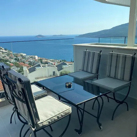 Luxury Sea View Duplex Private Pool Kalamar Kas