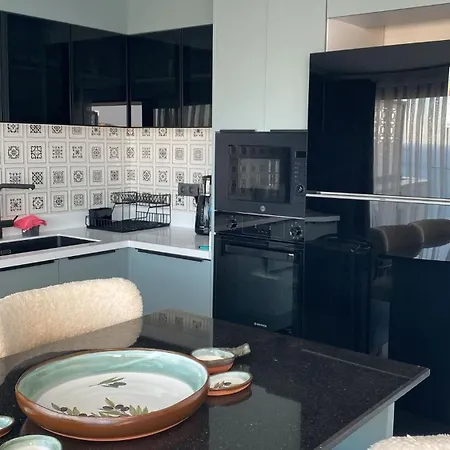Luxury Sea View Duplex Private Pool Kalamar Apartment