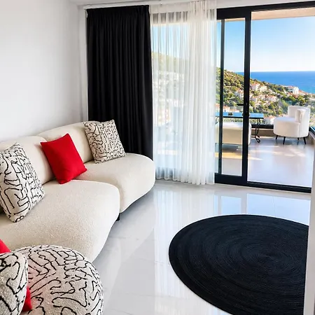Luxury Sea View Duplex Private Pool Kalamar Kas